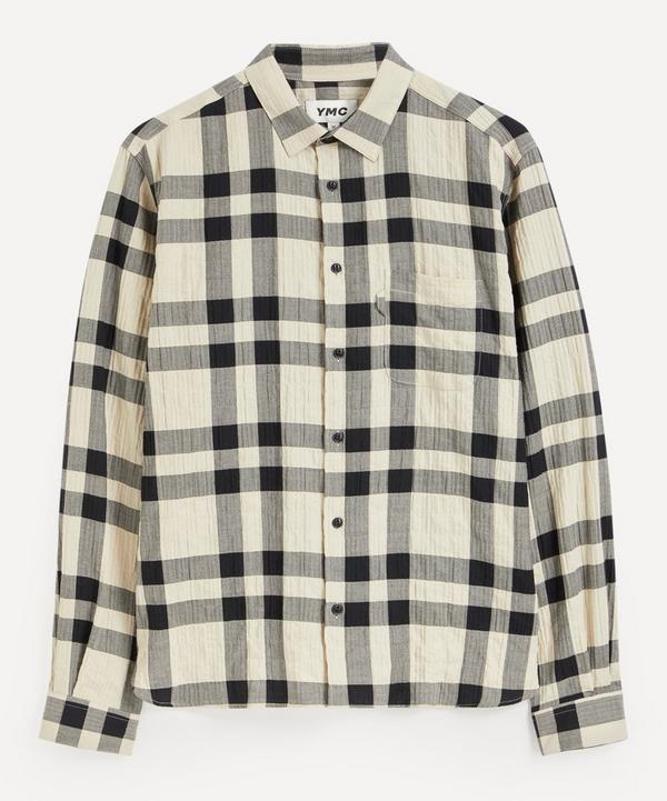 YMC - Curtis Crinkle Check Shirt image number null