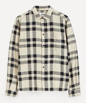 YMC - Curtis Crinkle Check Shirt image number 0