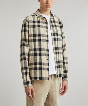 YMC - Curtis Crinkle Check Shirt image number 2