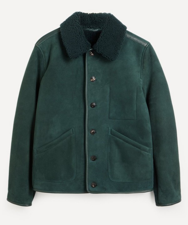 YMC - Brainticket Shearling and Suede MK2 Jacket image number null