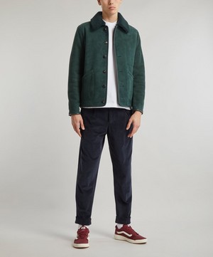 YMC - Brainticket Shearling and Suede MK2 Jacket image number 1