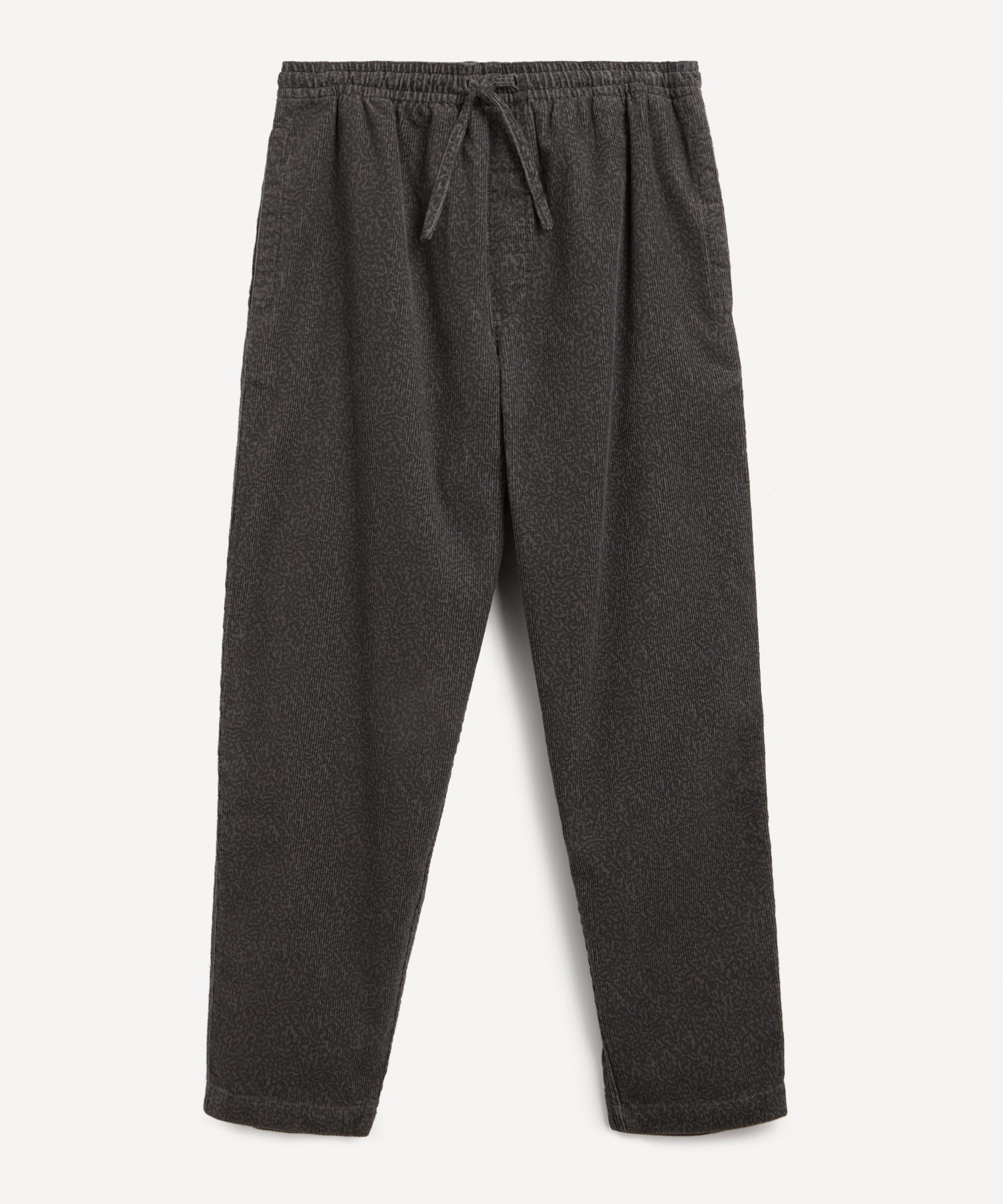 YMC - Alva Coral Printed Cord Skate Trousers image number 0
