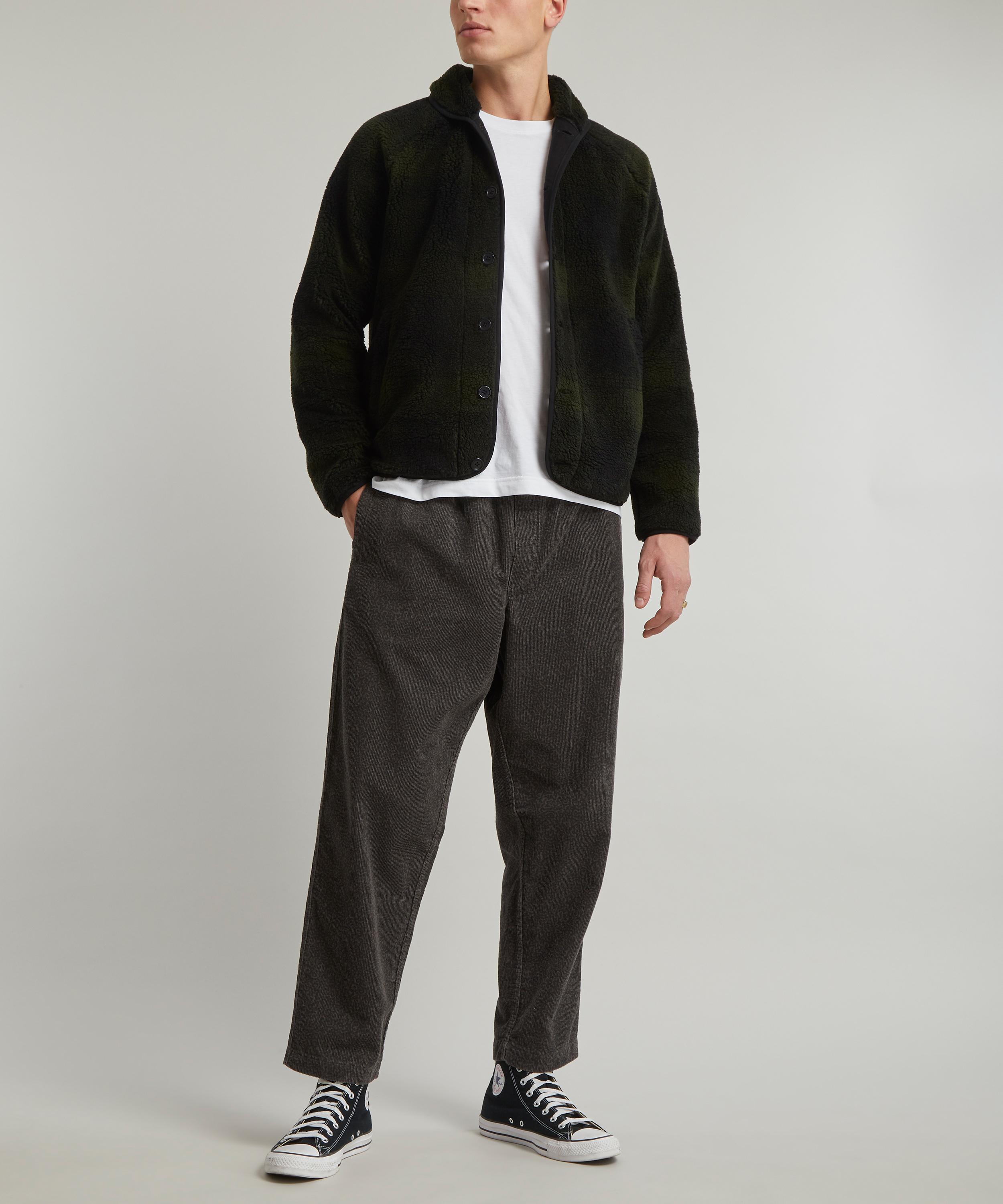 YMC - Alva Coral Printed Cord Skate Trousers image number 1