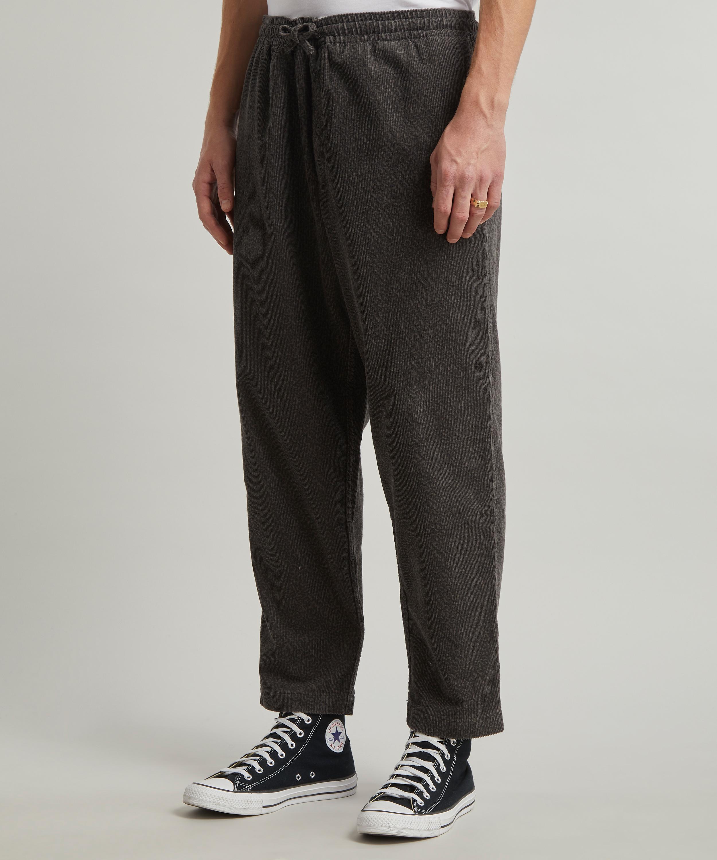 YMC - Alva Coral Printed Cord Skate Trousers image number 2