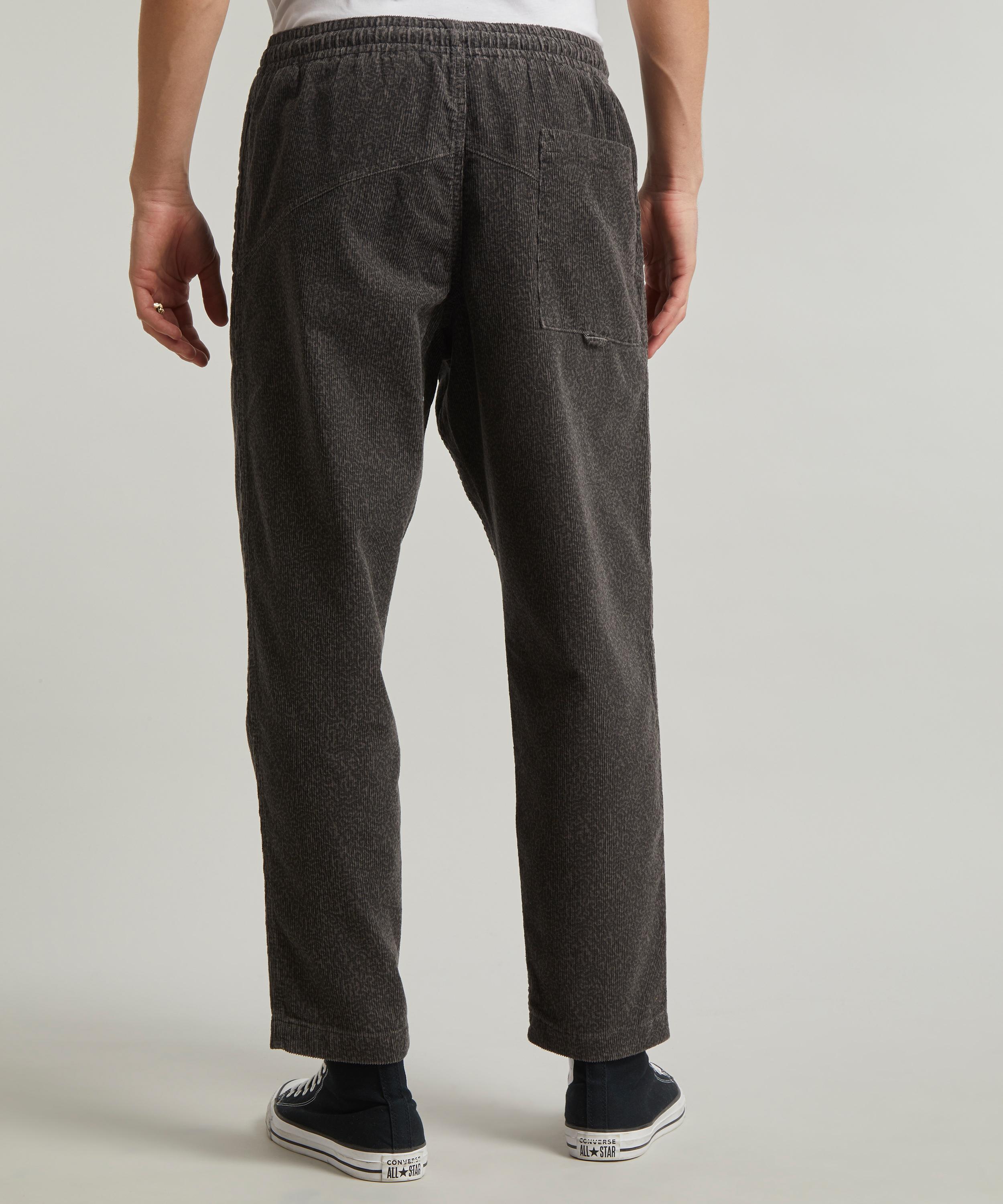 YMC - Alva Coral Printed Cord Skate Trousers image number 3