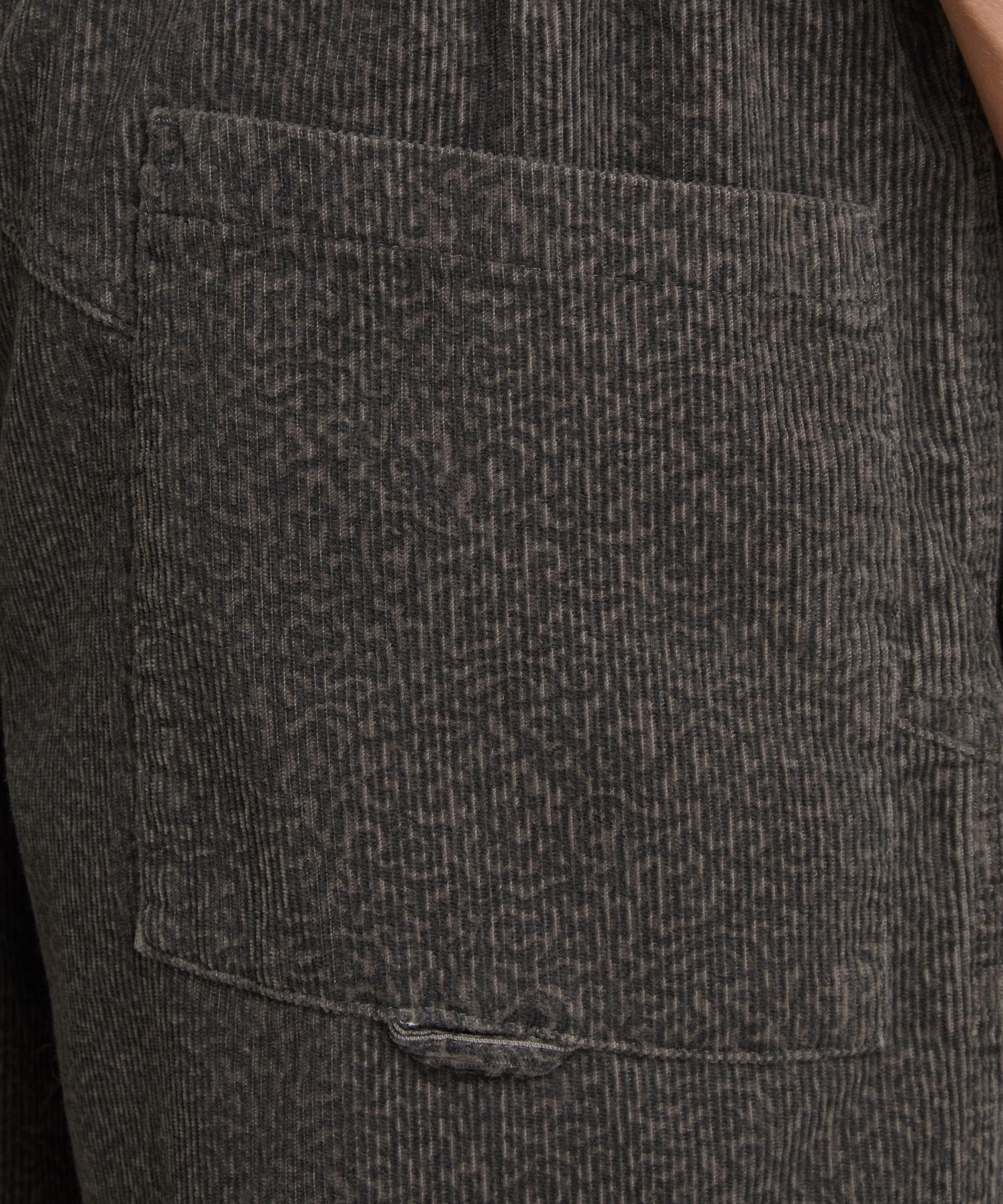 YMC - Alva Coral Printed Cord Skate Trousers image number 4