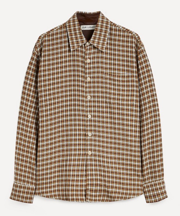 Our Legacy - Above Check Shirt image number null