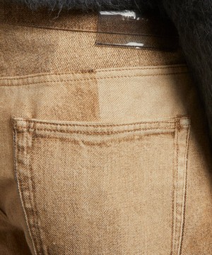 Our Legacy - Third Cut Digital Dual Sand Denim Jeans image number 4