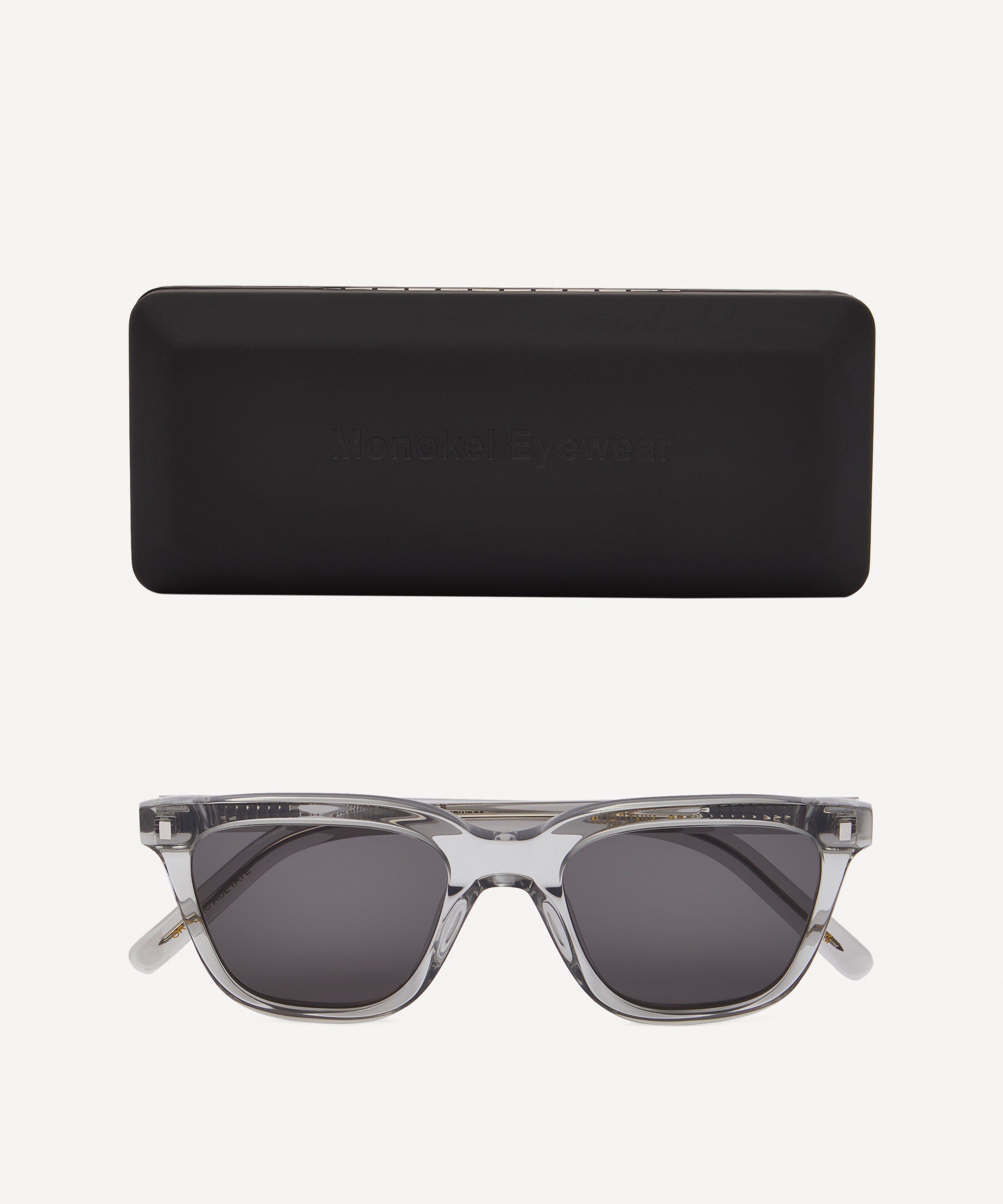 Monokel Eyewear - Robotnik Grey Acetate Sunglasses image number 3