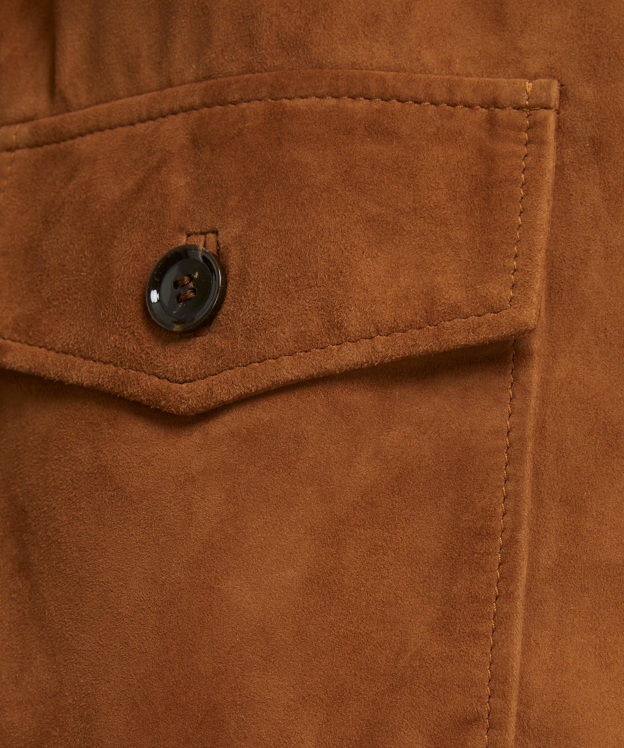 Officine generale hot sale suede jacket