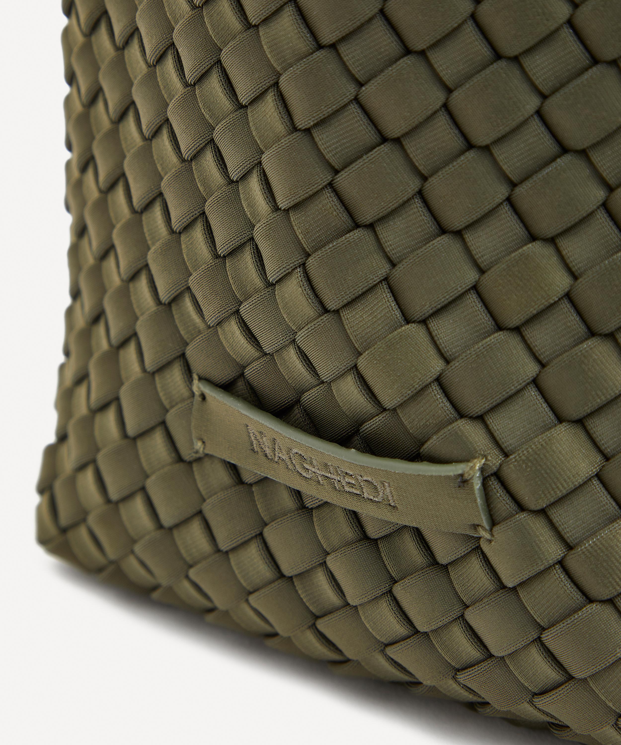 Naghedi - St. Barths Mini Woven Tote Bag Olive image number 3