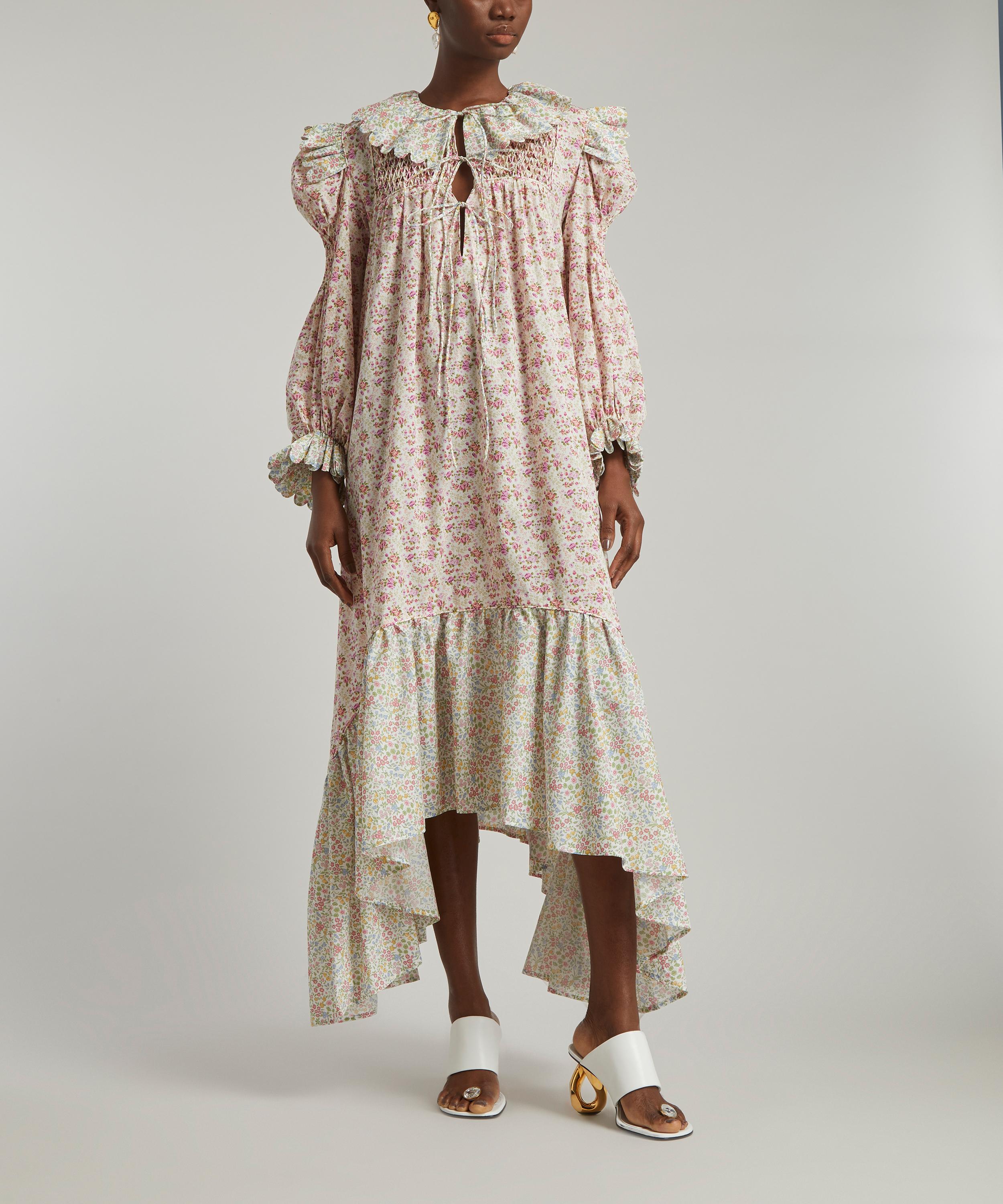 Horror Vacui - Defensia Lilibet Patchwork Tana Lawn™ Cotton Blouse image number 3