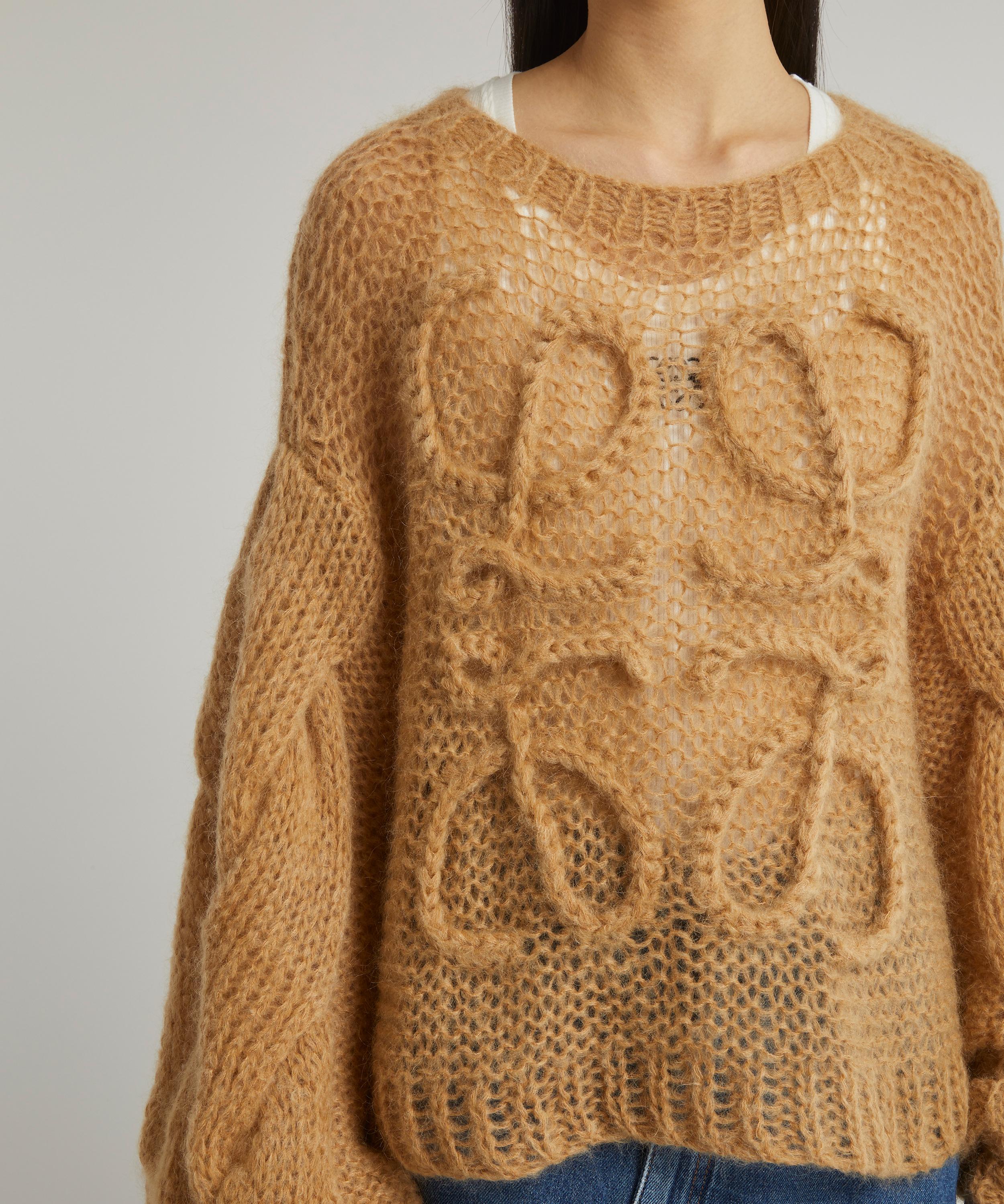 Loewe cable hot sale knit sweater