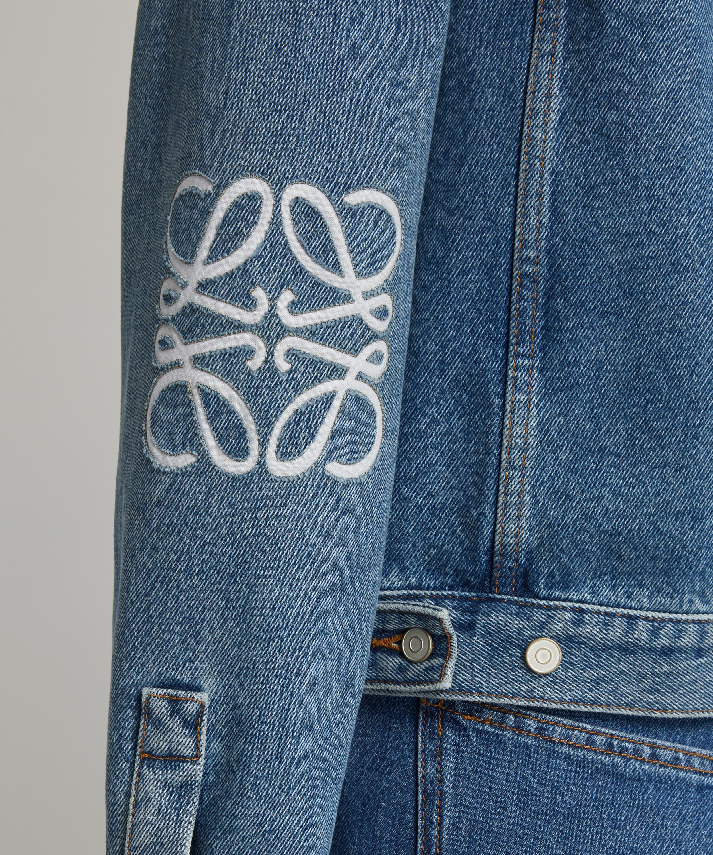 Loewe Anagram Denim Jacket | Liberty