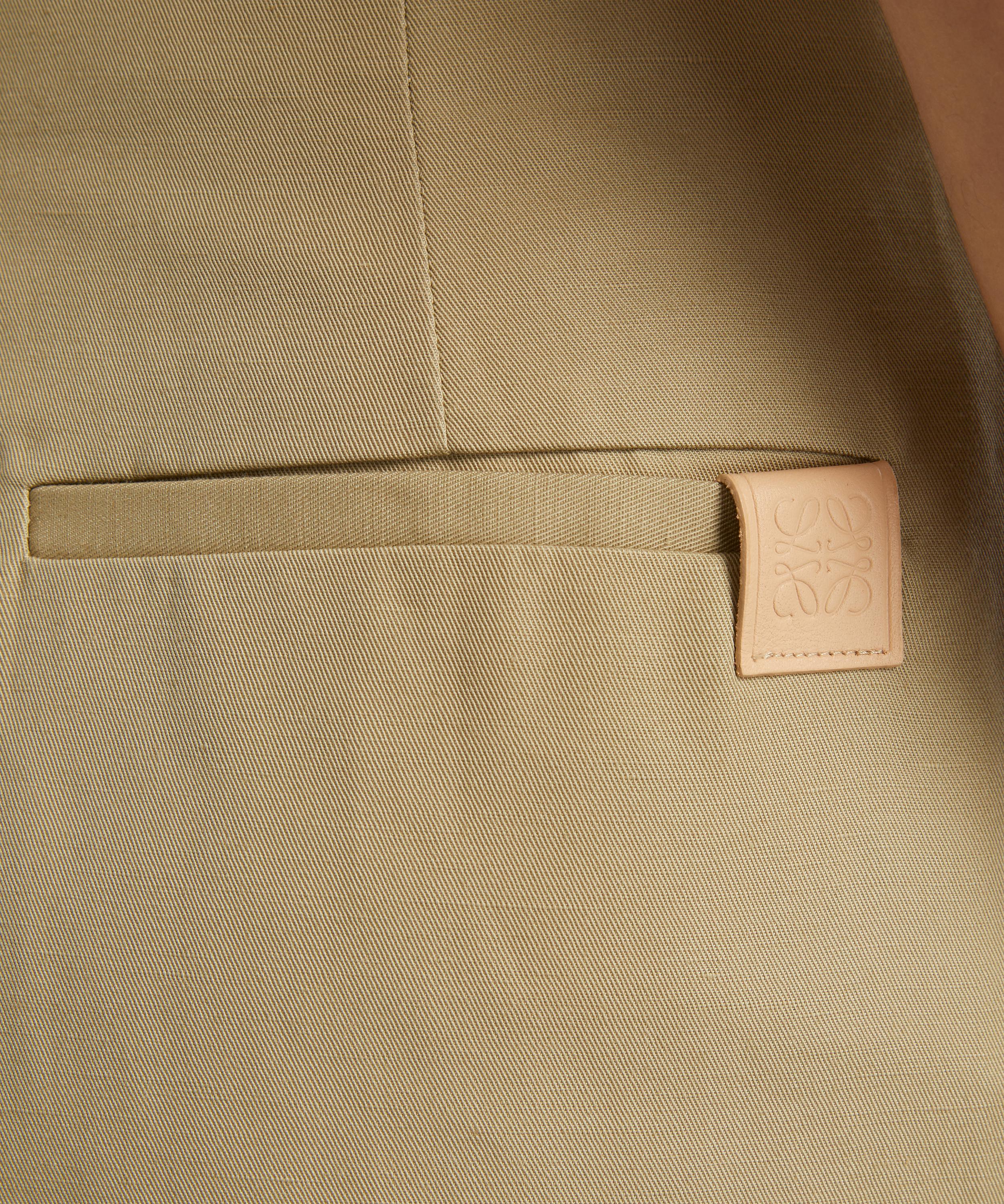 Loewe - High-Rise Pleated Trousers image number 4