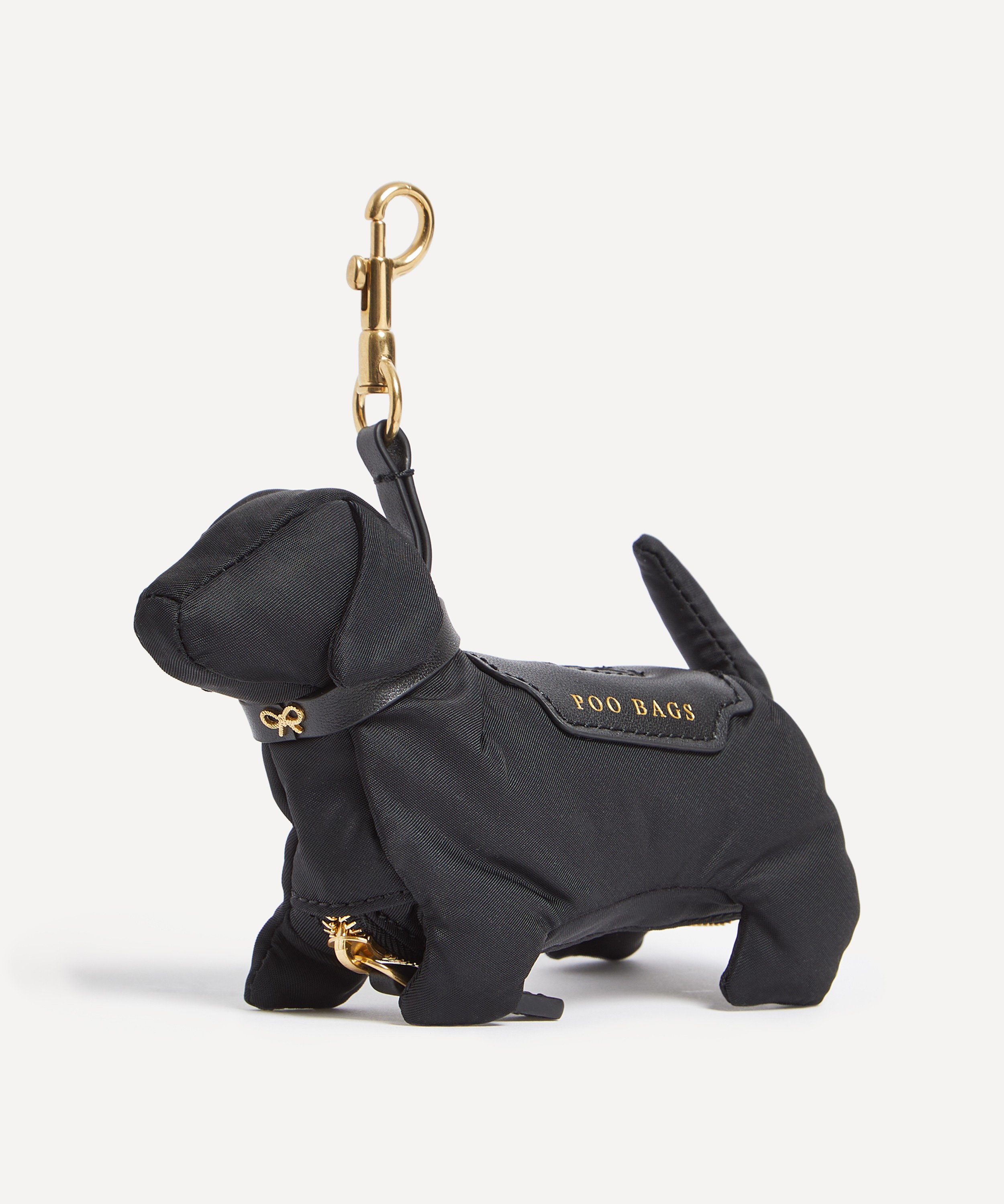 Leather Dog Bag Charm