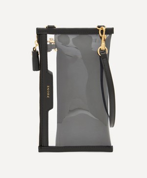 Anya Hindmarch - Everything Leather-Trim Vinyl Pouch Bag image number 3