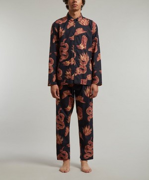 Desmond & Dempsey - Wild Icons Cotton Pyjama Set image number 2