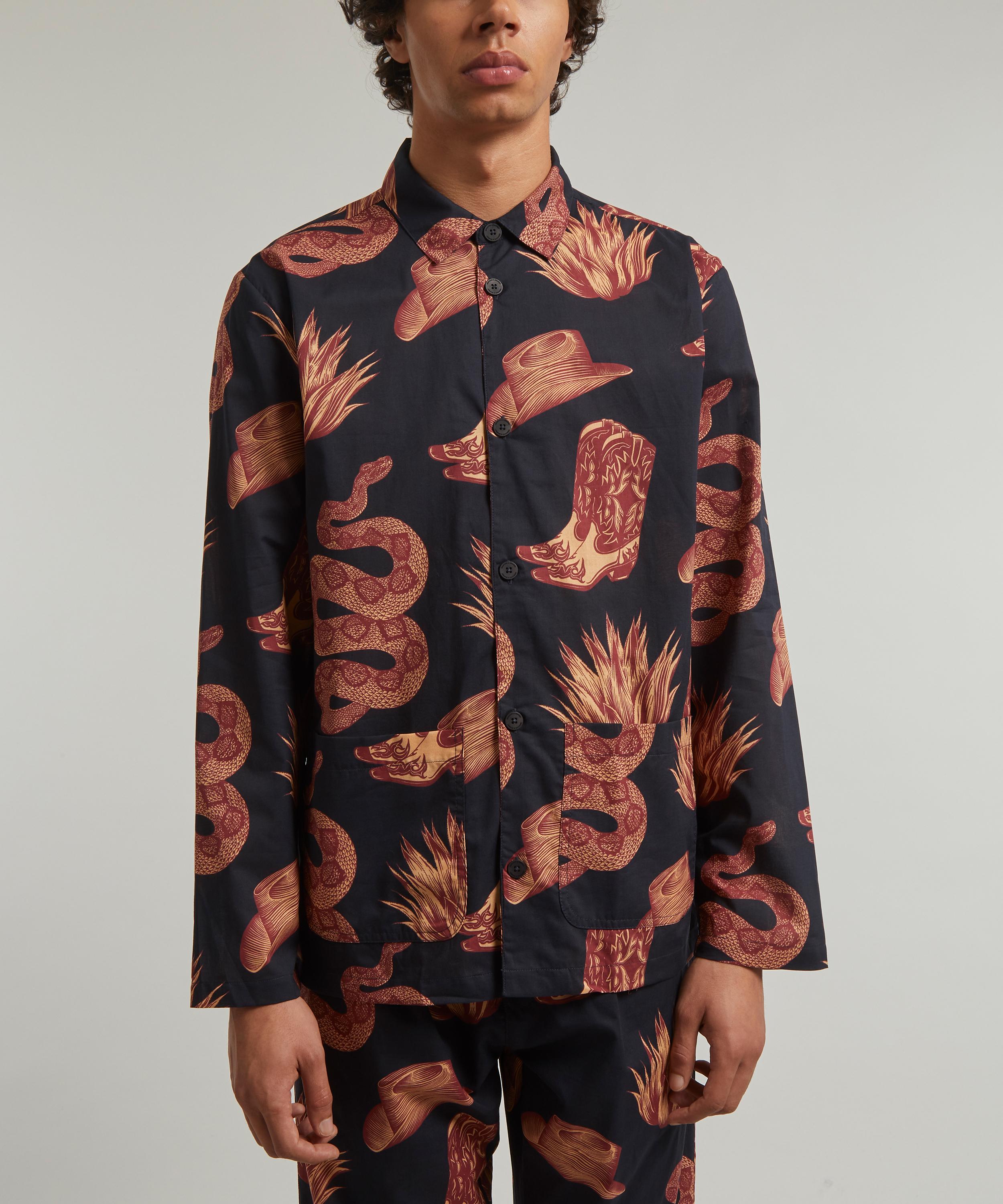 Desmond & Dempsey - Wild Icons Cotton Pyjama Set image number 4