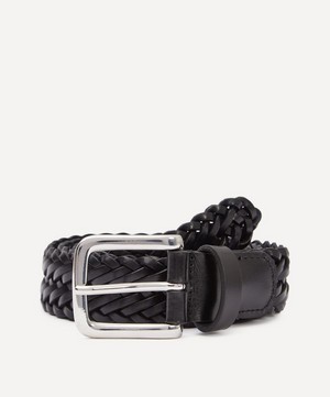 Anderson's - Narrow Woven Leather Belt image number 0