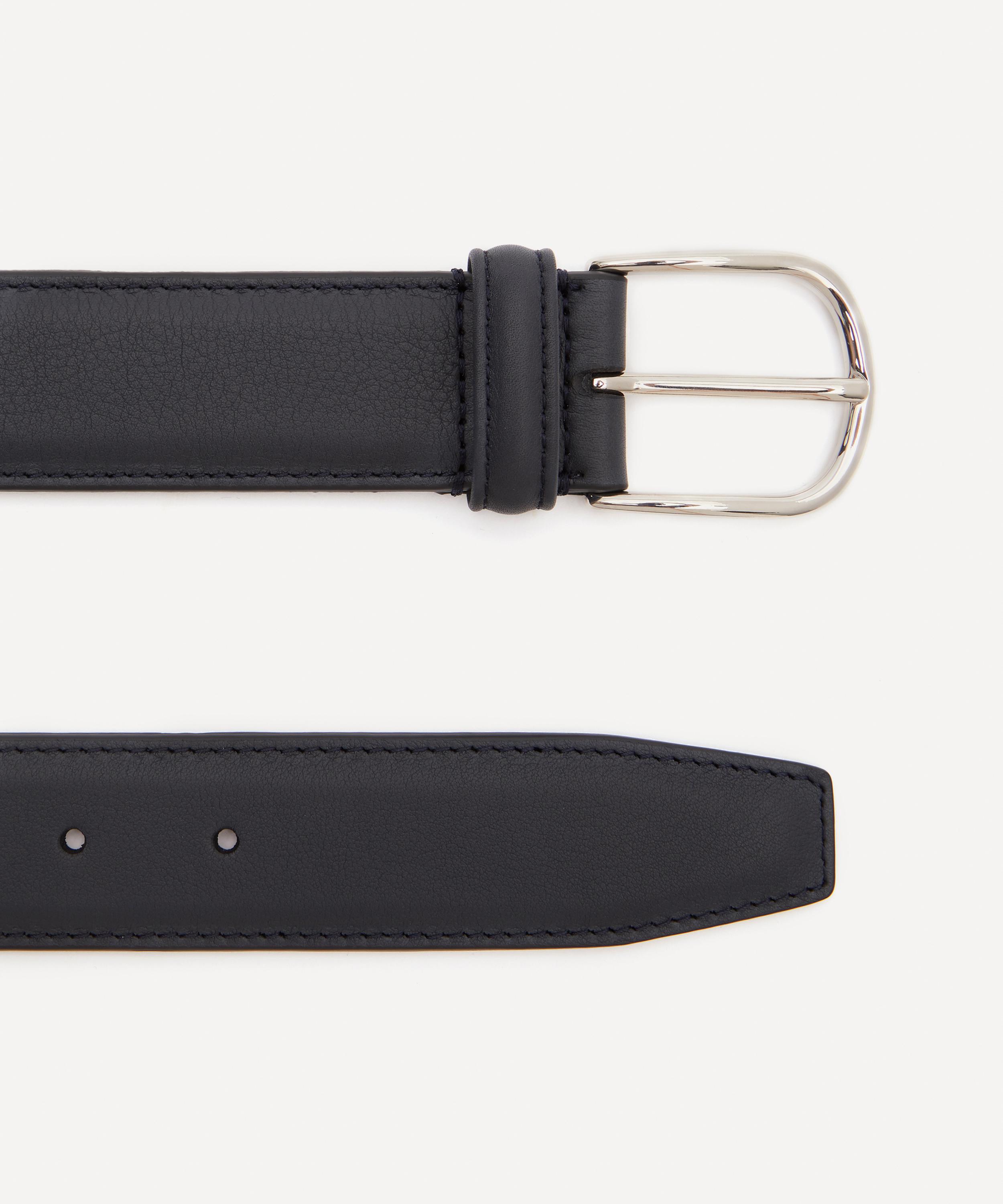 Anderson's Stitch-Trimmed Nappa Leather Belt