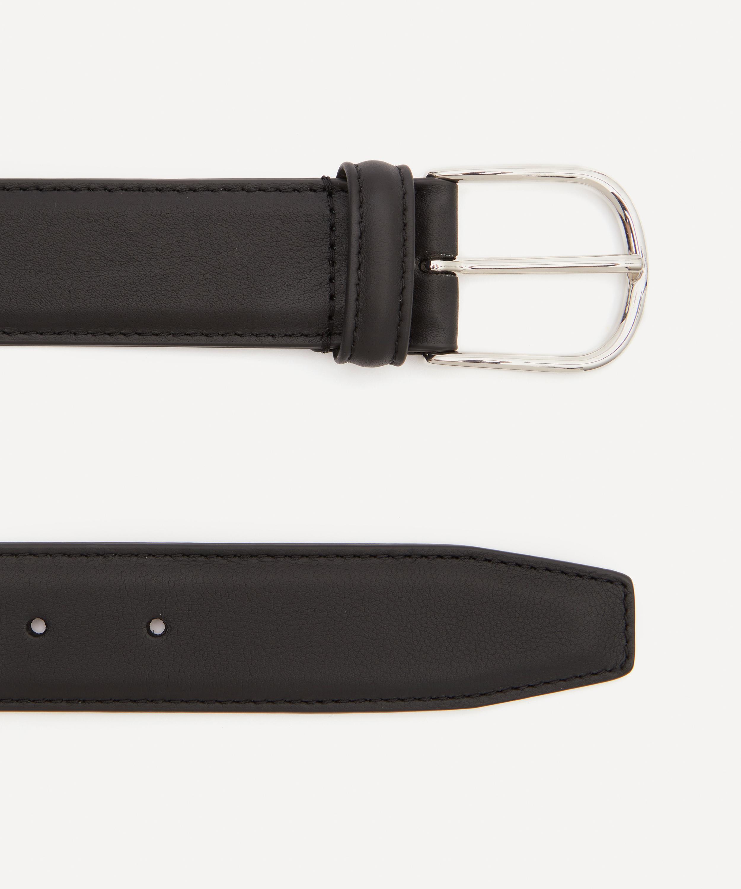 Anderson's - Stitch-Trimmed Nappa Leather Belt image number 1