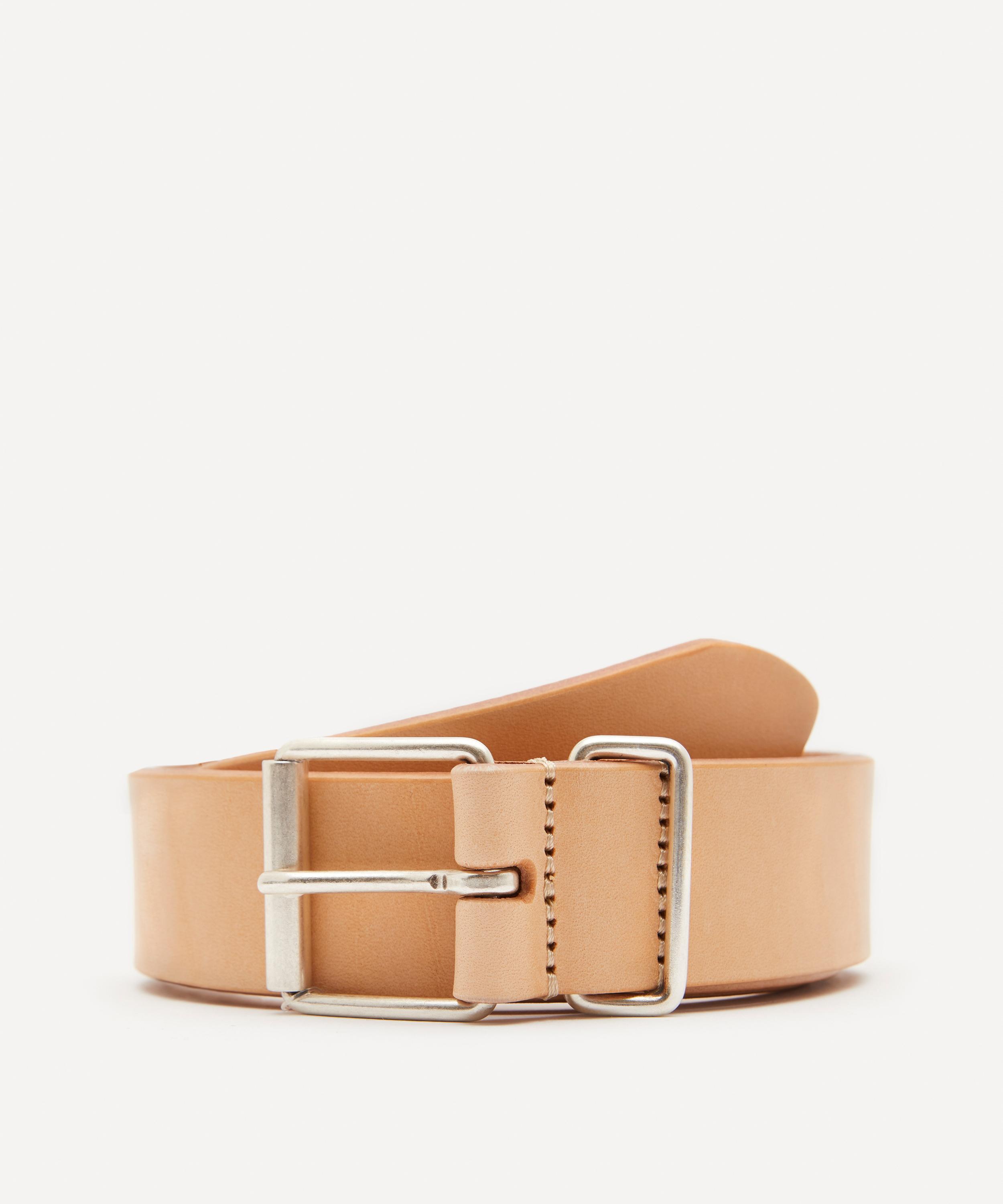 Narrow Leather Belt