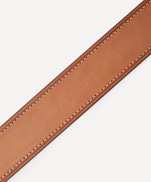 Anderson's - Stitch-Trimmed Leather Belt with Double Keeper image number 2