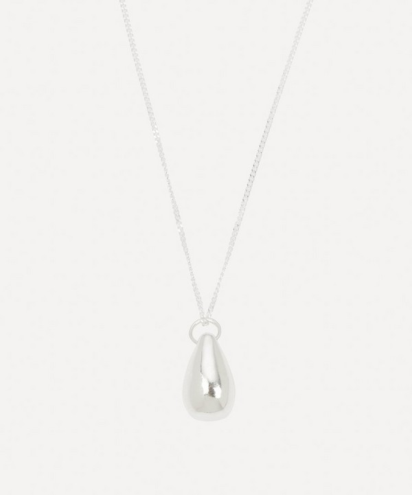 Studio Adorn - Sterling Silver Droplet Pendant Necklace