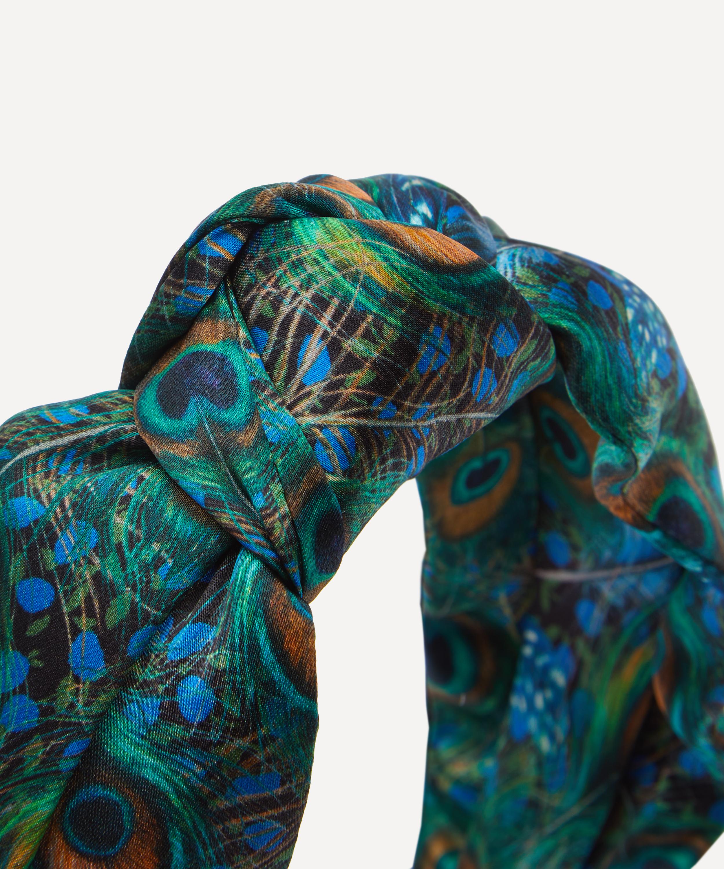 Value Arts Inc. Peacock Feather Scarf