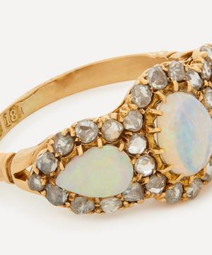 Kojis - 18ct Gold Napoleonic Opal and Diamond Ring image number 3