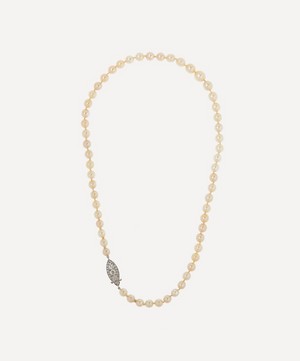 Kojis - 18ct Gold Vintage Saltwater Pearl Necklace image number 0