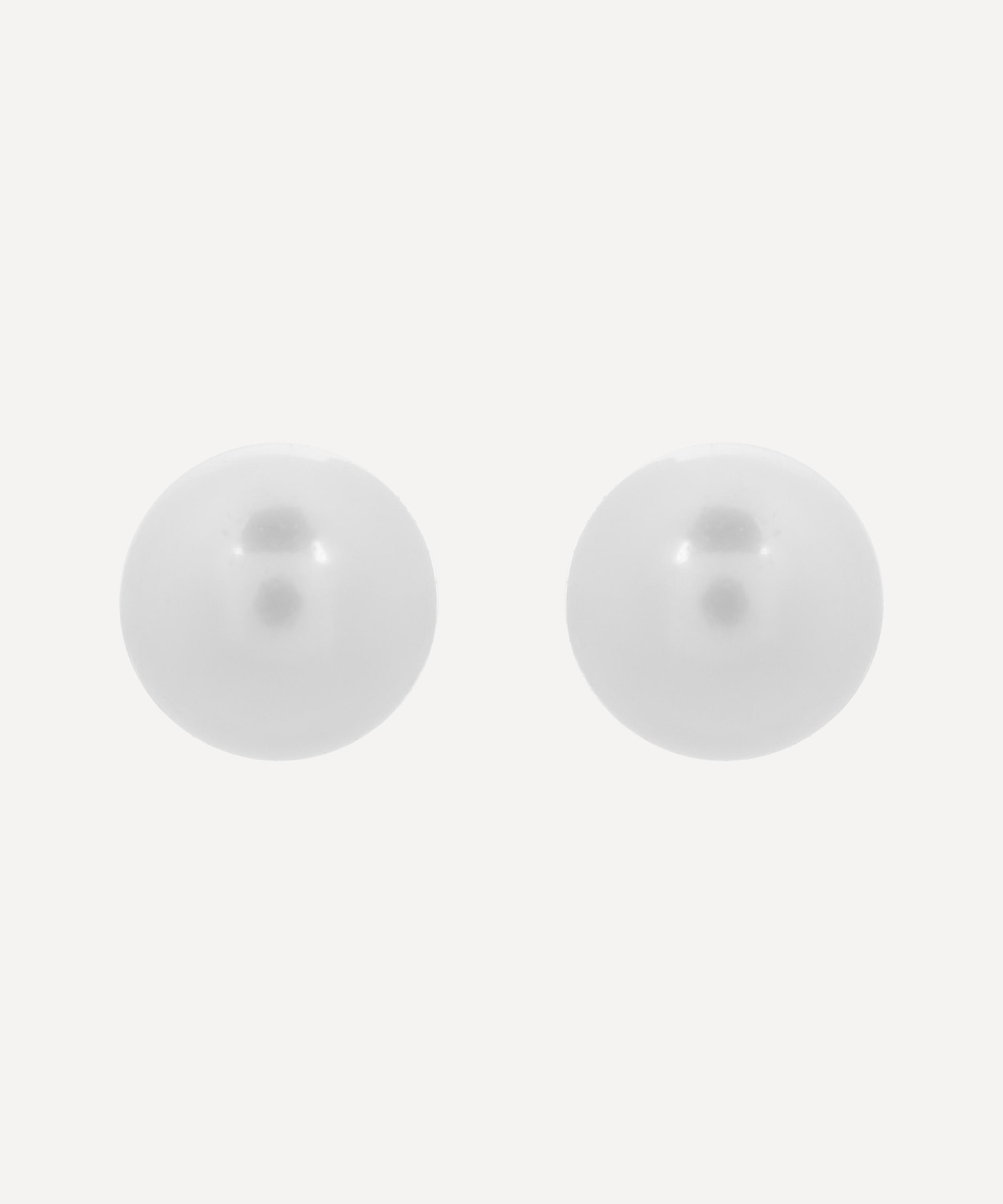Kojis - 18ct White Gold 4mm Akoya Pearl Stud Earrings image number 0