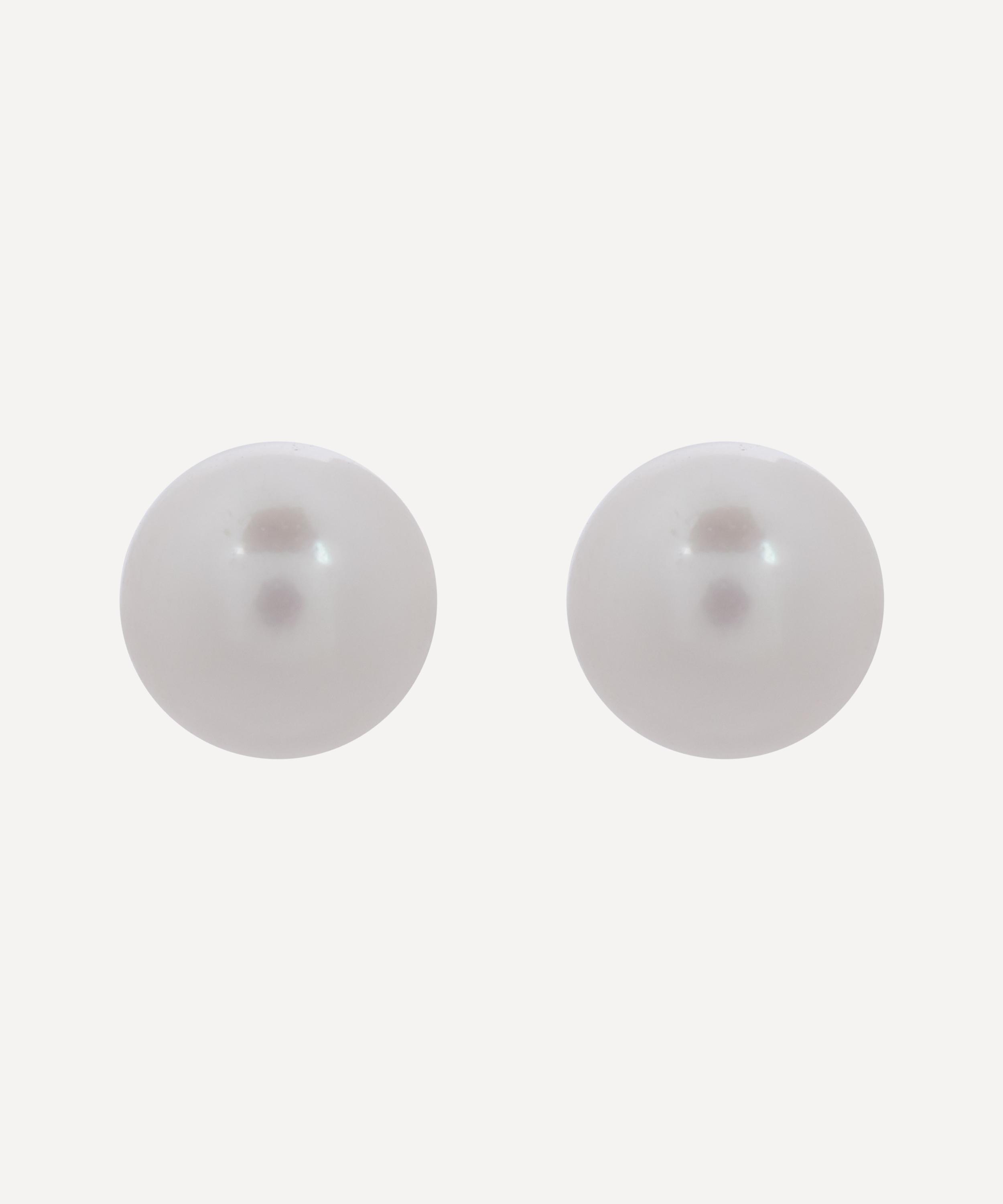 Kojis - 18ct Gold 4mm Akoya Pearl Stud Earrings image number 0