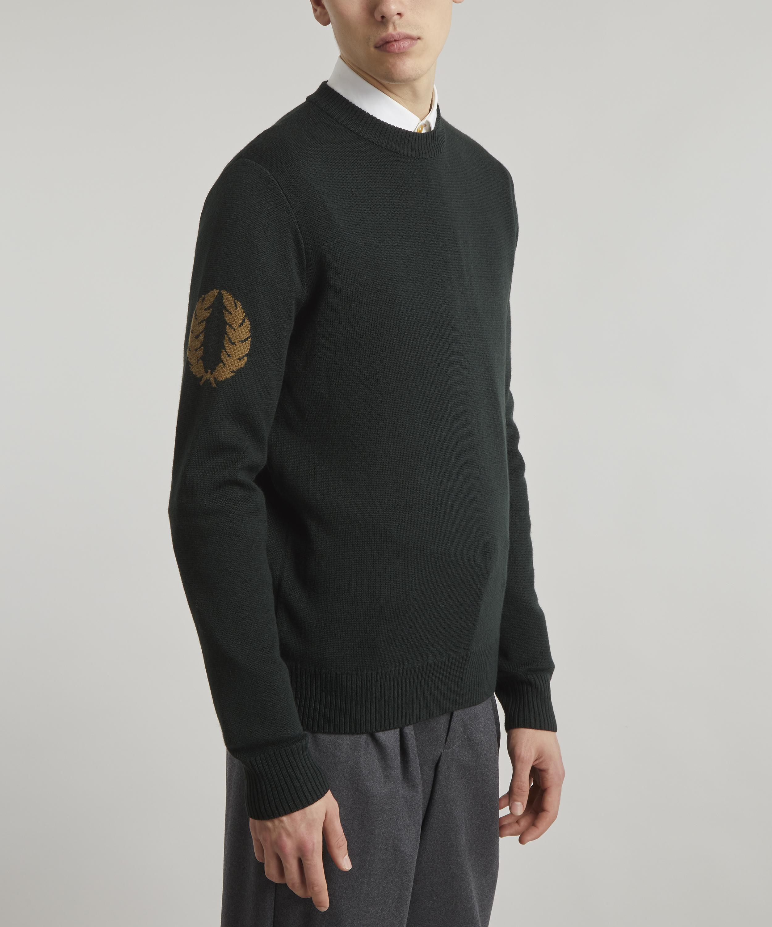 Fred Perry Laurel Wreath Crew Neck Jumper Liberty