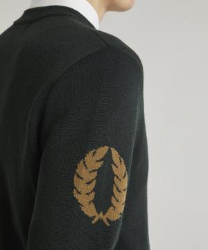 Fred Perry - Laurel Wreath Crew-Neck Jumper image number 4