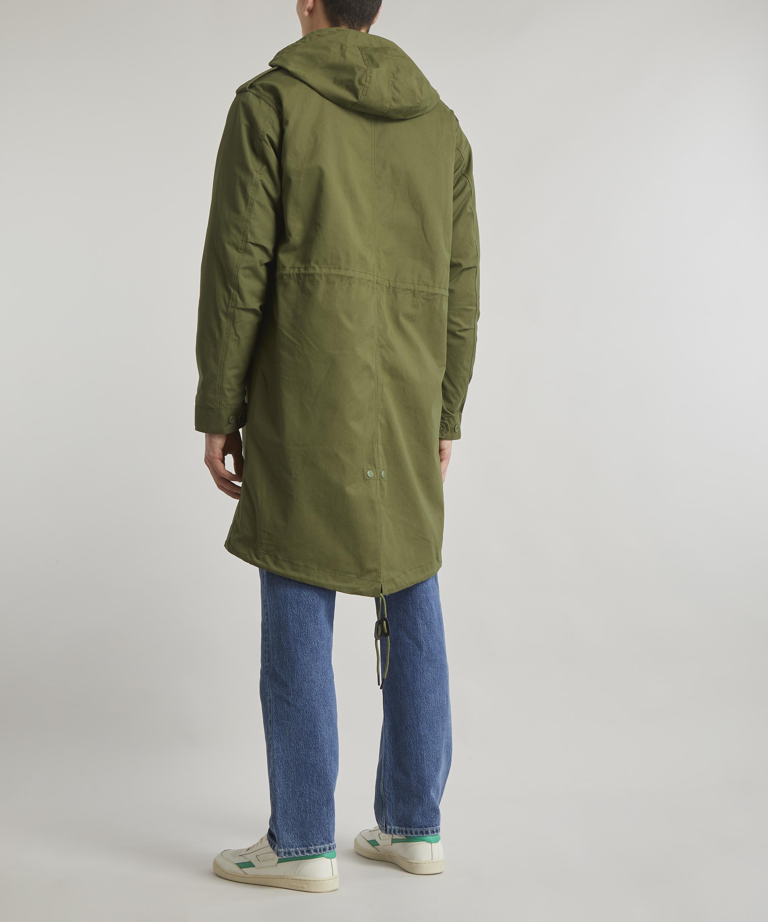 Buy Fred Perry Womens Zip-In Liner Parka Jacket Parka Green