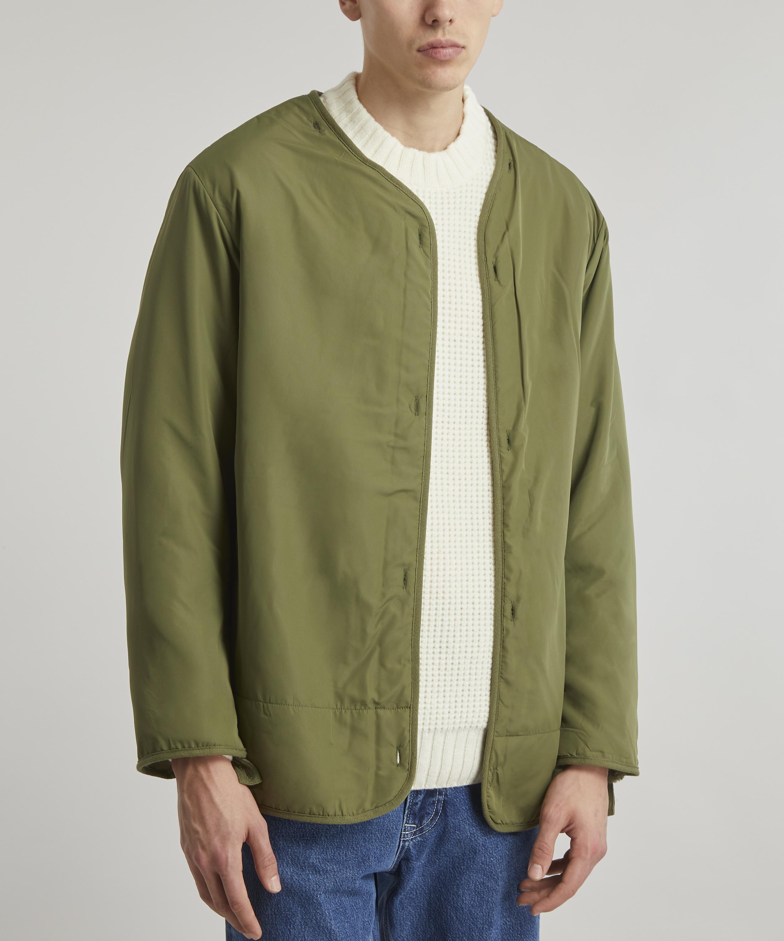 Fred perry parka olive sale