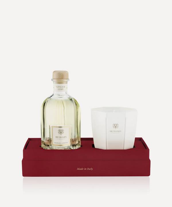 Dr Vranjes Firenze - Ginger Lime Fragrance Diffuser & Candle Gift Set