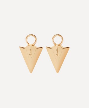 Annoushka - 18ct Gold Flight Arrow Diamond Earring Drops image number 2
