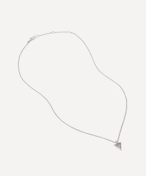 Annoushka - 18ct White Gold Flight Arrow Diamond Pendant Necklace image number 1