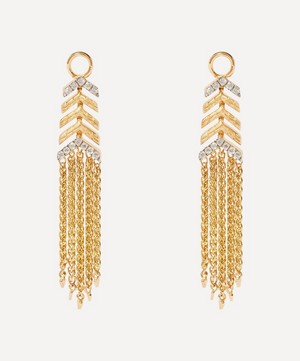 Annoushka - 18ct Gold Flight Shimmy Diamond Earring Drops image number 0