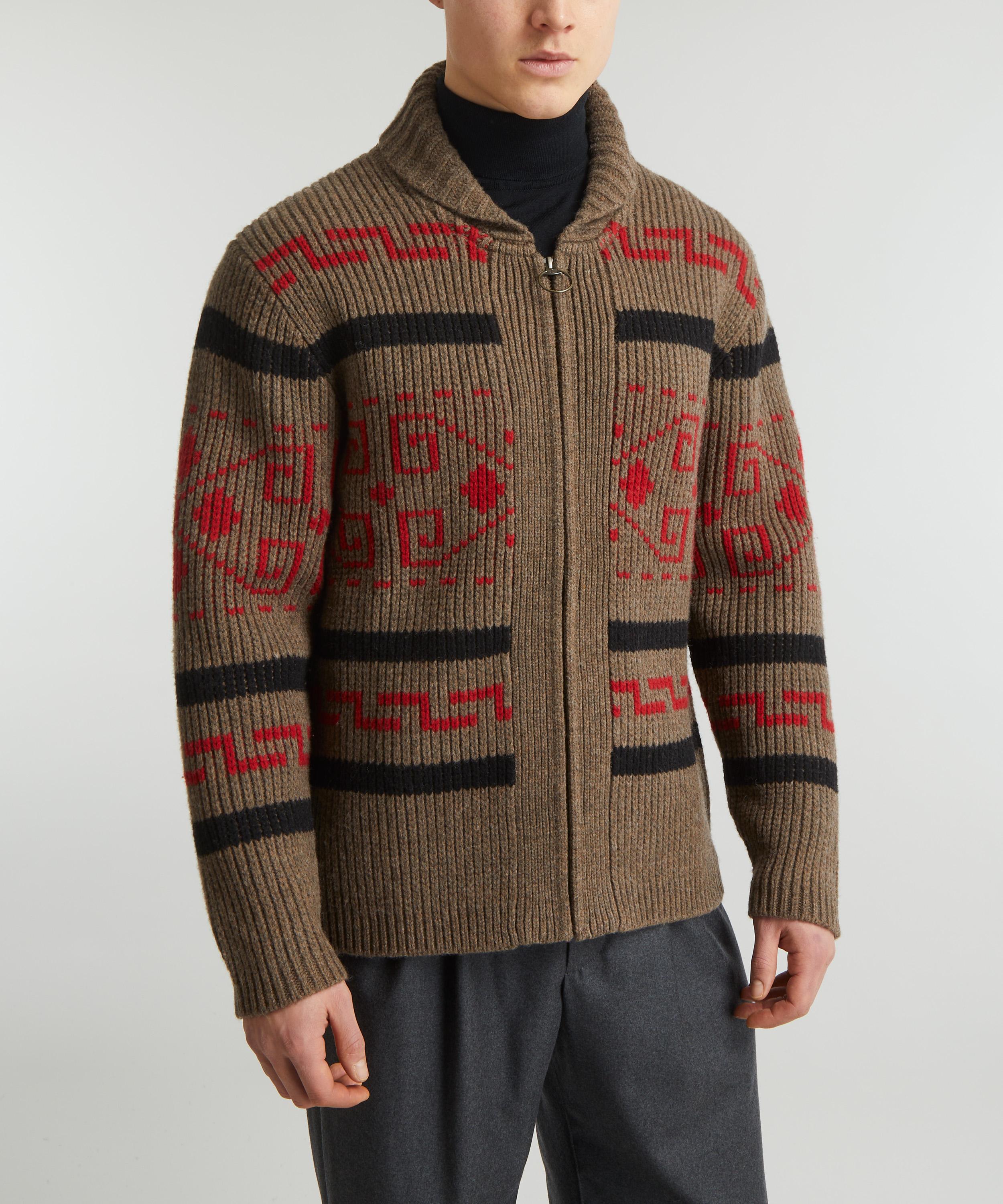 Pendleton men's westerley outlet full zip sweater