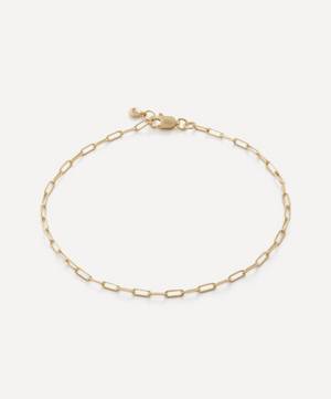 14ct Gold Paperclip Chain Bracelet