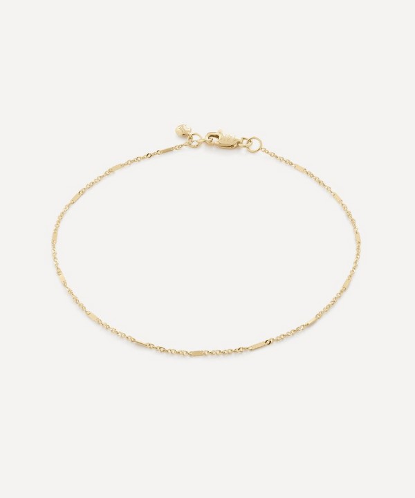 Monica Vinader - 14ct Gold Shimmer Chain Bracelet image number null