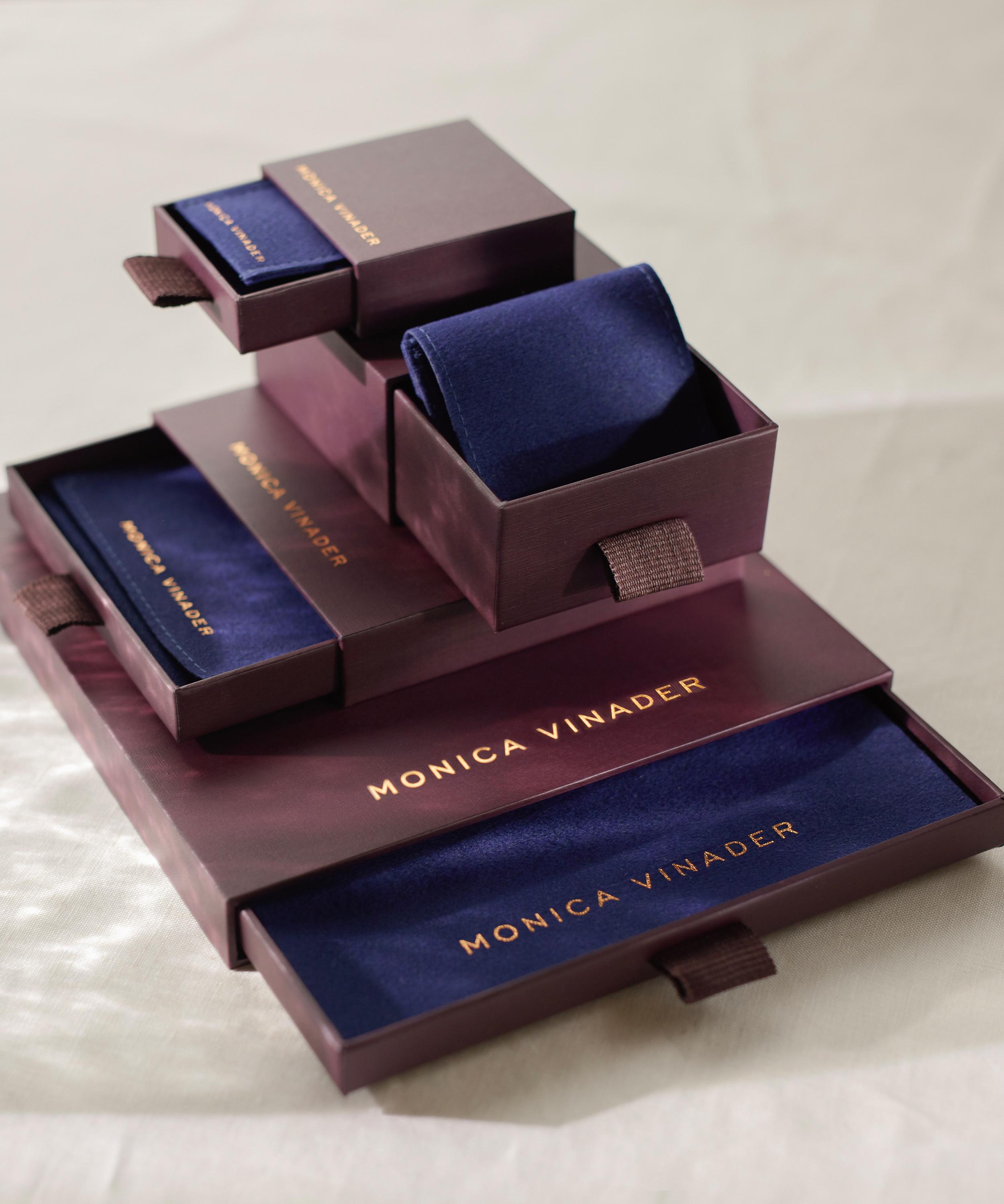 Monica Vinader - 18ct Gold-Plated Vermeil Silver Diamond Essential Tennis Bracelet image number 3