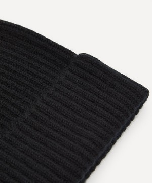 Johnstons of Elgin - Ribbed Cashmere Beanie image number 3