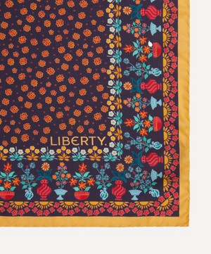 Liberty - Persian Flower Silk Twill Scarf image number 3