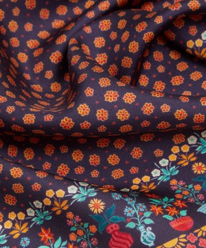 Liberty - Persian Flower Silk Twill Scarf image number 4