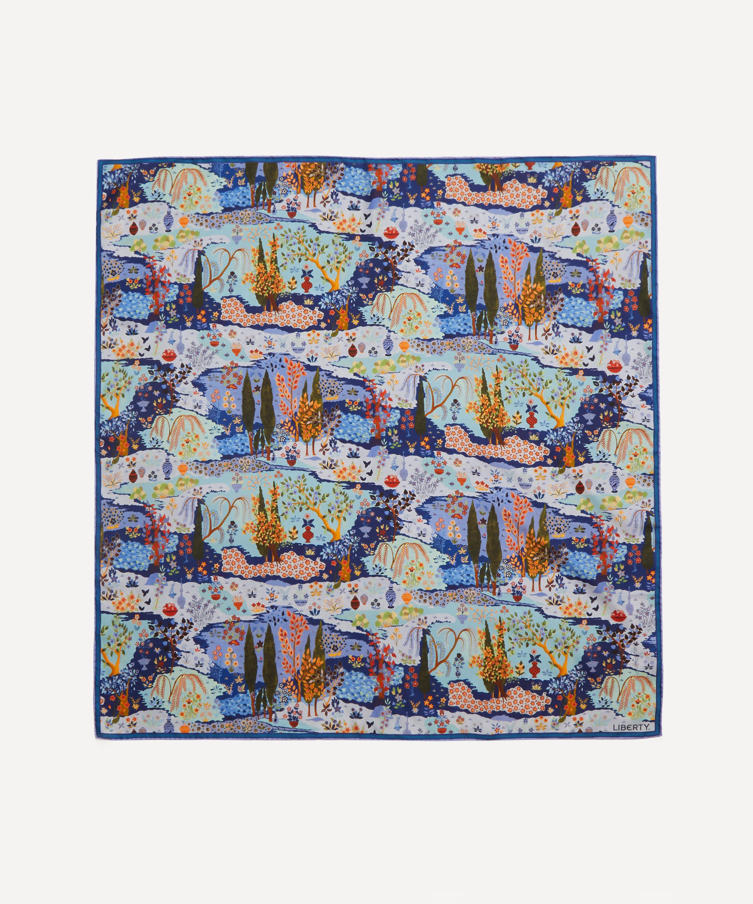 Liberty - Persian Gardens Silk Twill Scarf image number 0